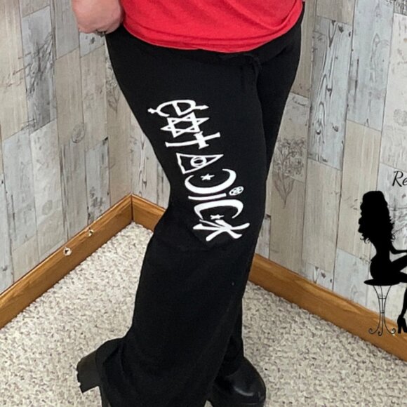 Eat A Graphic Straight Leg Yoga Pants - Picture 2 of 2